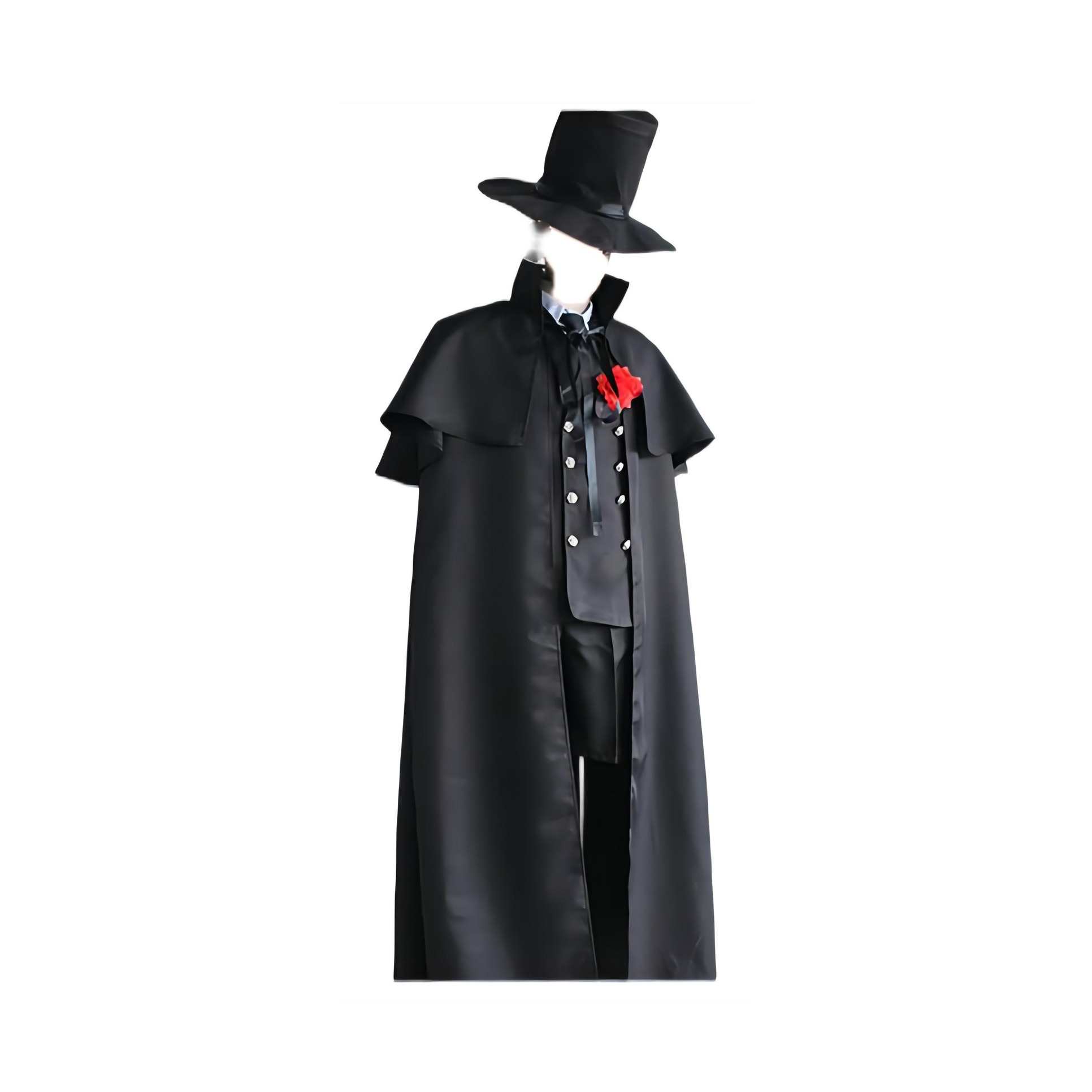 Black Butler Ciel Phantomhive black Costume