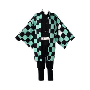 Demon Slayer Kimetsu no Yaiba Tanjiro Kamado Costume