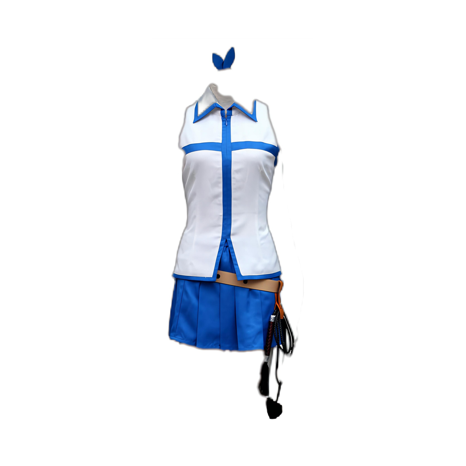 Fairy Tail Lucy Heartfilia blue Costume
