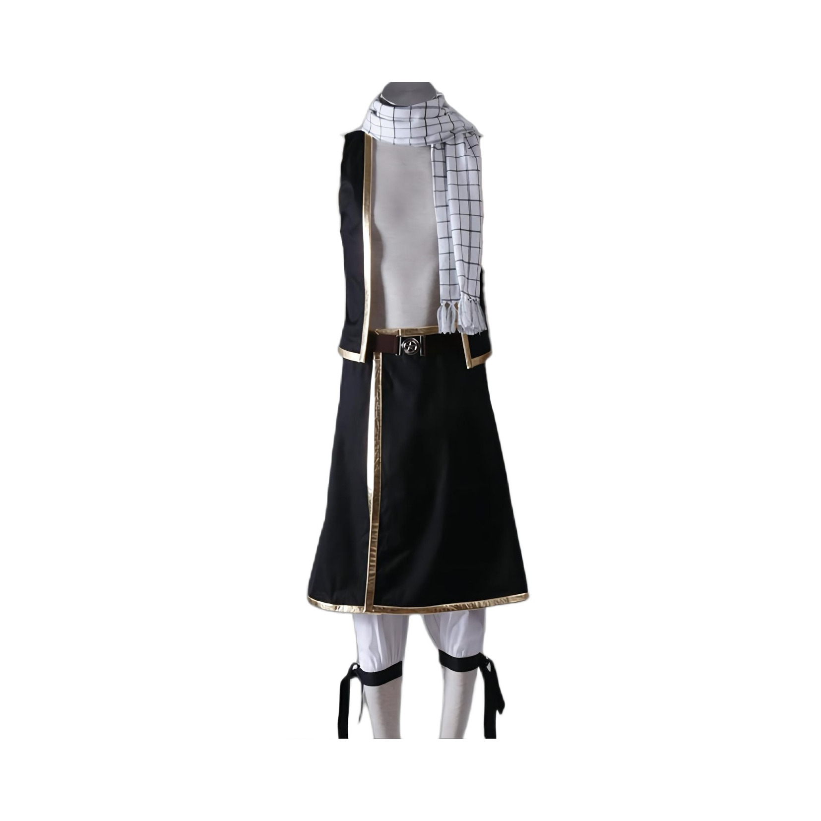 Fairy Tail Natsu Dragneel Black Costume
