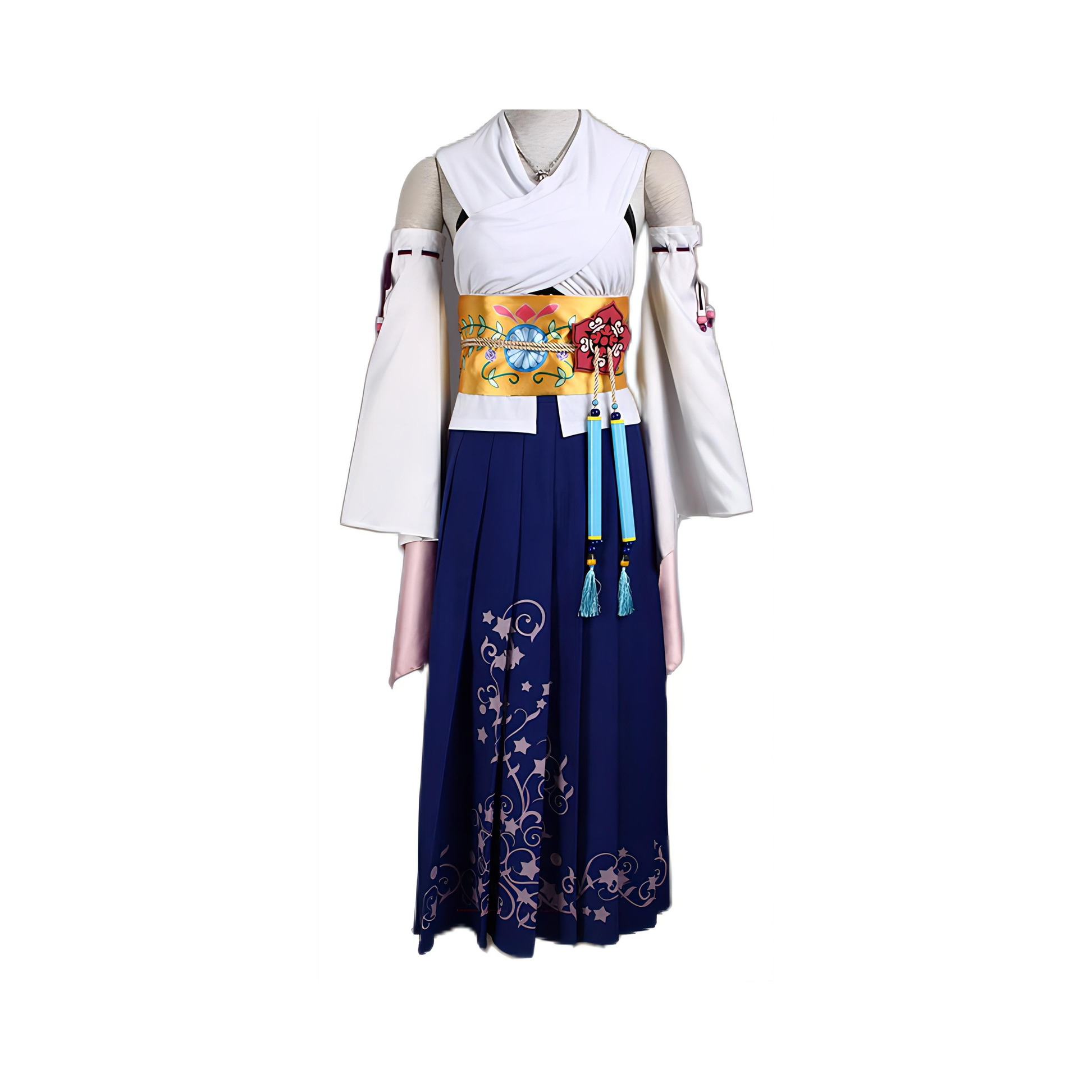 Final Fantasy X Yuna White Costume