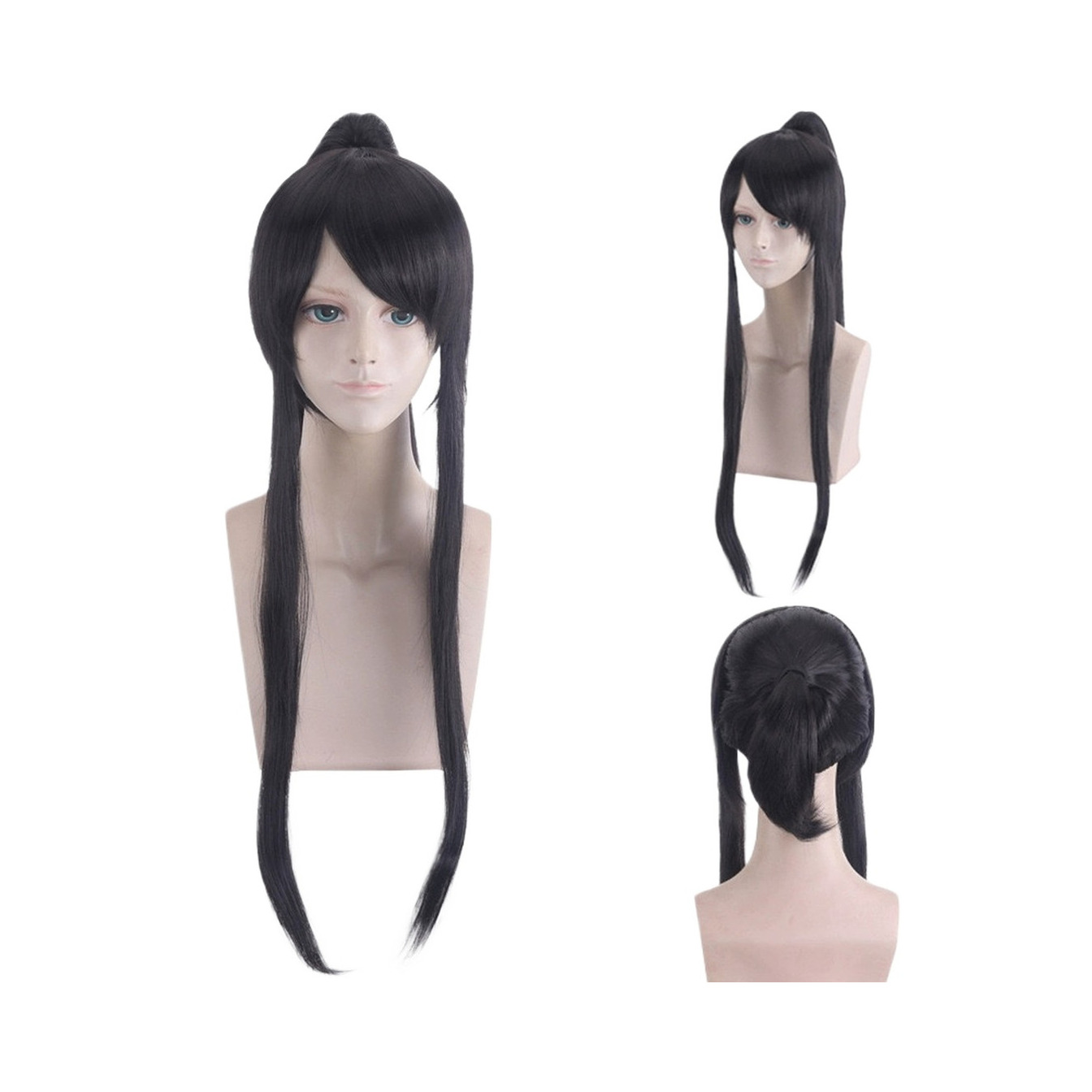 I Became a God in a Horror Game Bai Liu Bai Liu Wig