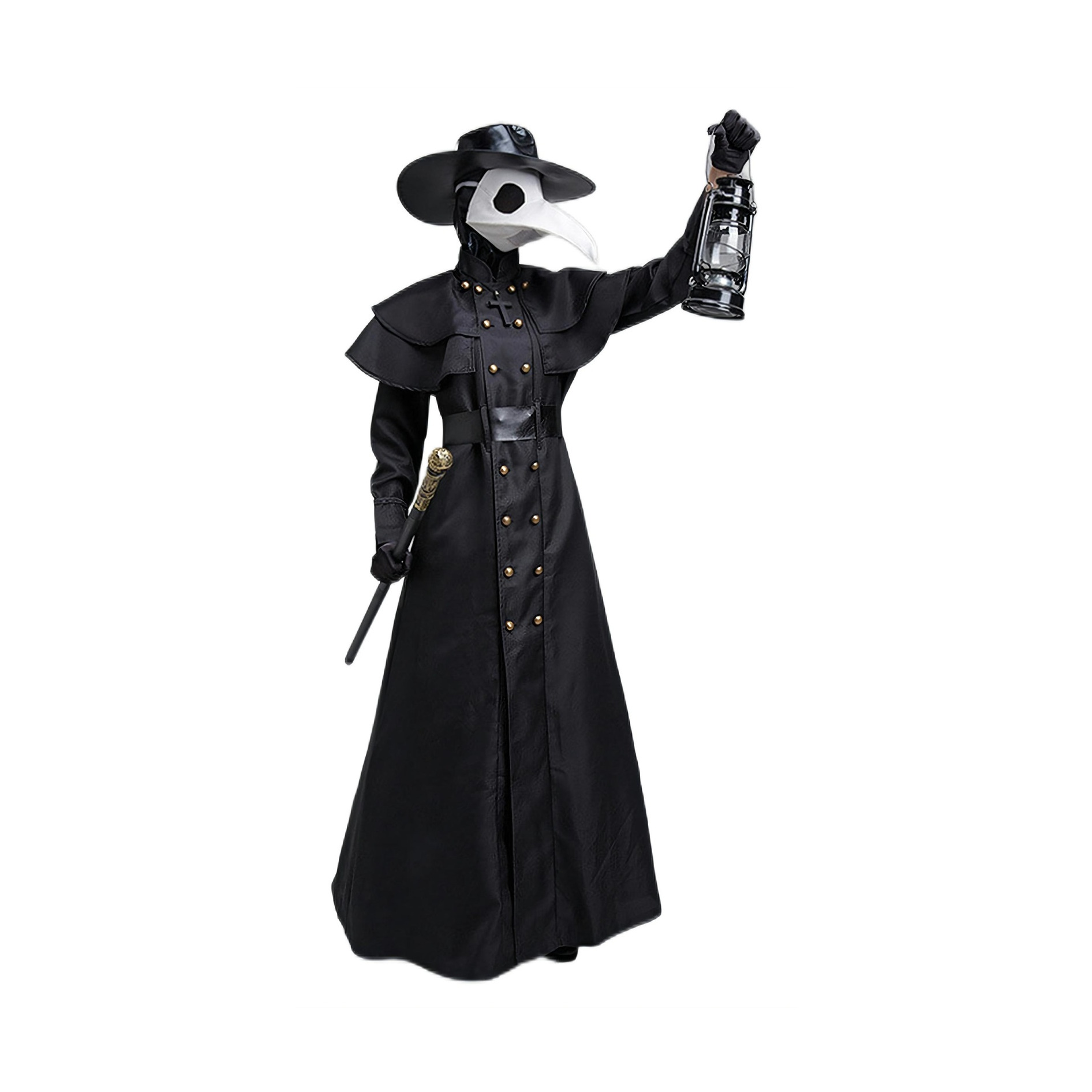 Plague doctor Doctor Schnabel black Costume