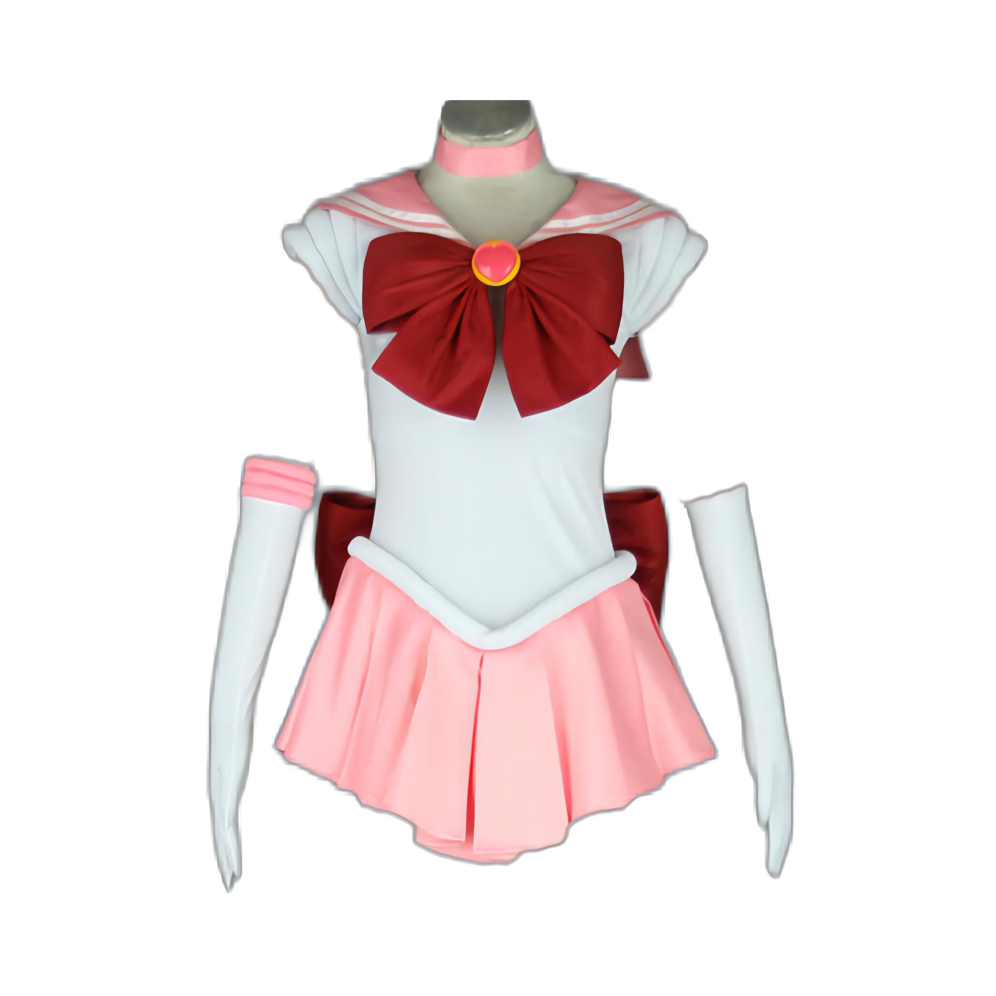 Pretty Guardian Sailor Moon Chibiusa Pink Costume
