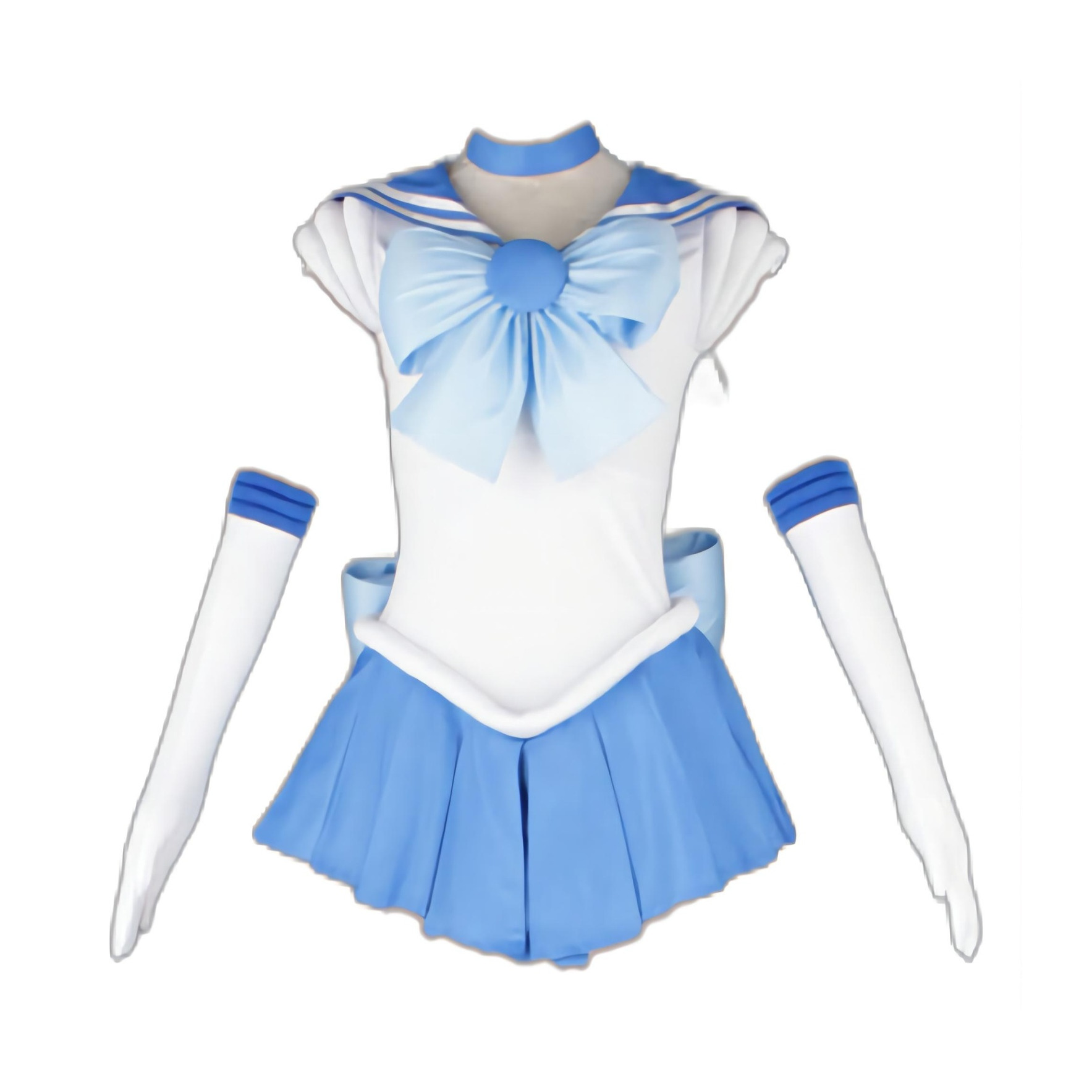 Pretty Guardian Sailor Moon Sailor Mercury Blue Costume