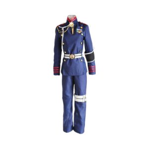 Seraph of the End Guren Ichinose blue Costume