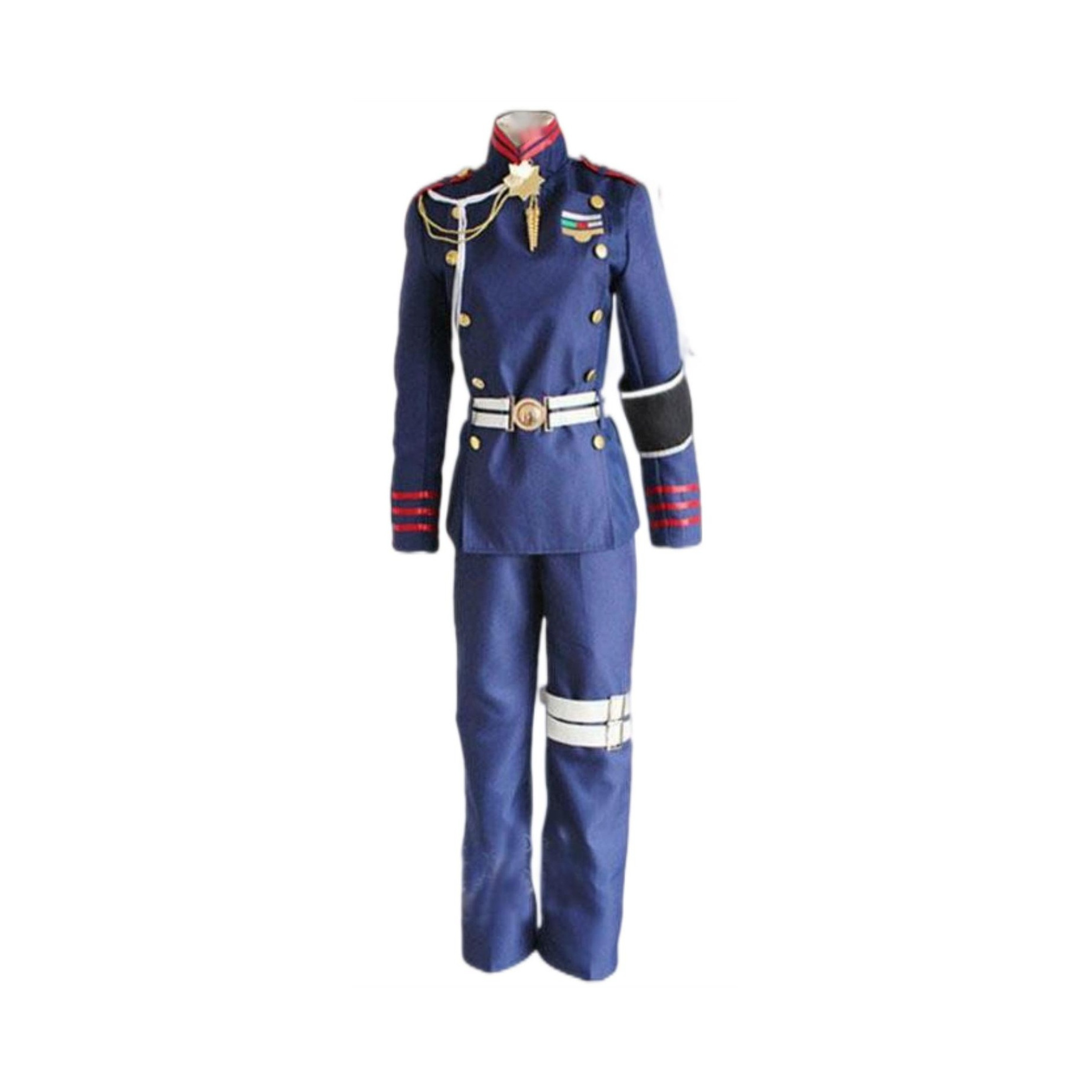 Seraph of the End Guren Ichinose blue Costume