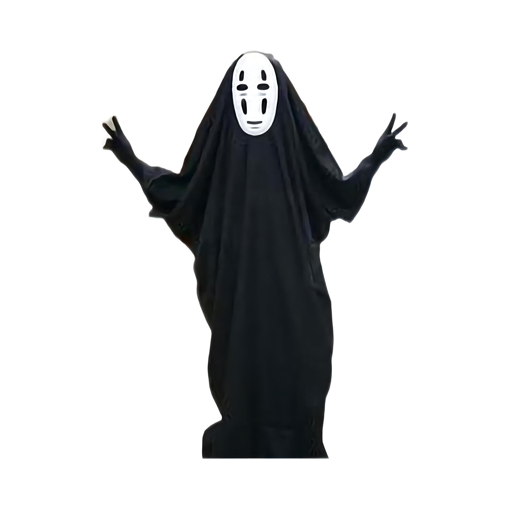 Spirited Away Kaonashi black Costume