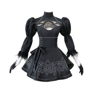 Style-1-696 NieR: Automata 2B Style 1 Footwear