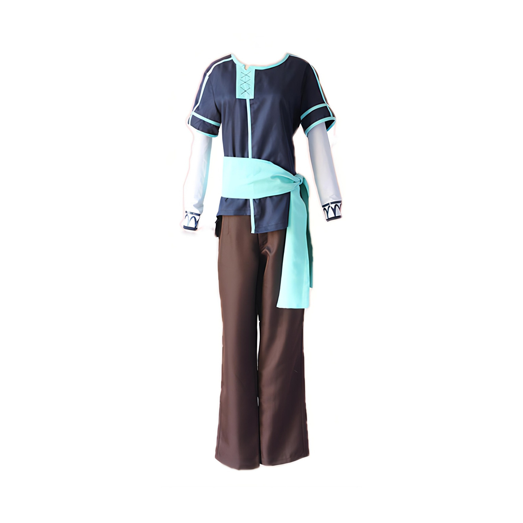 Sword Art Online Kirito blue Costume