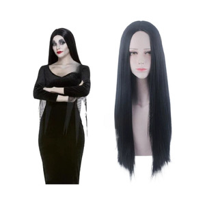 The Addams Family Morticia Addams Wig
