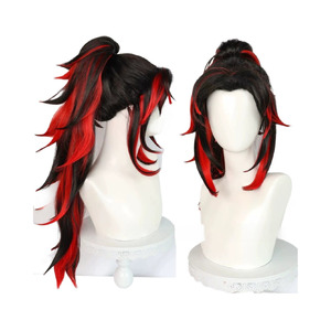 Demon Slayer Kimetsu No Yaiba Yoriichi Tsugikuni Kokushibo Michikatsu Tsugikuni Wig